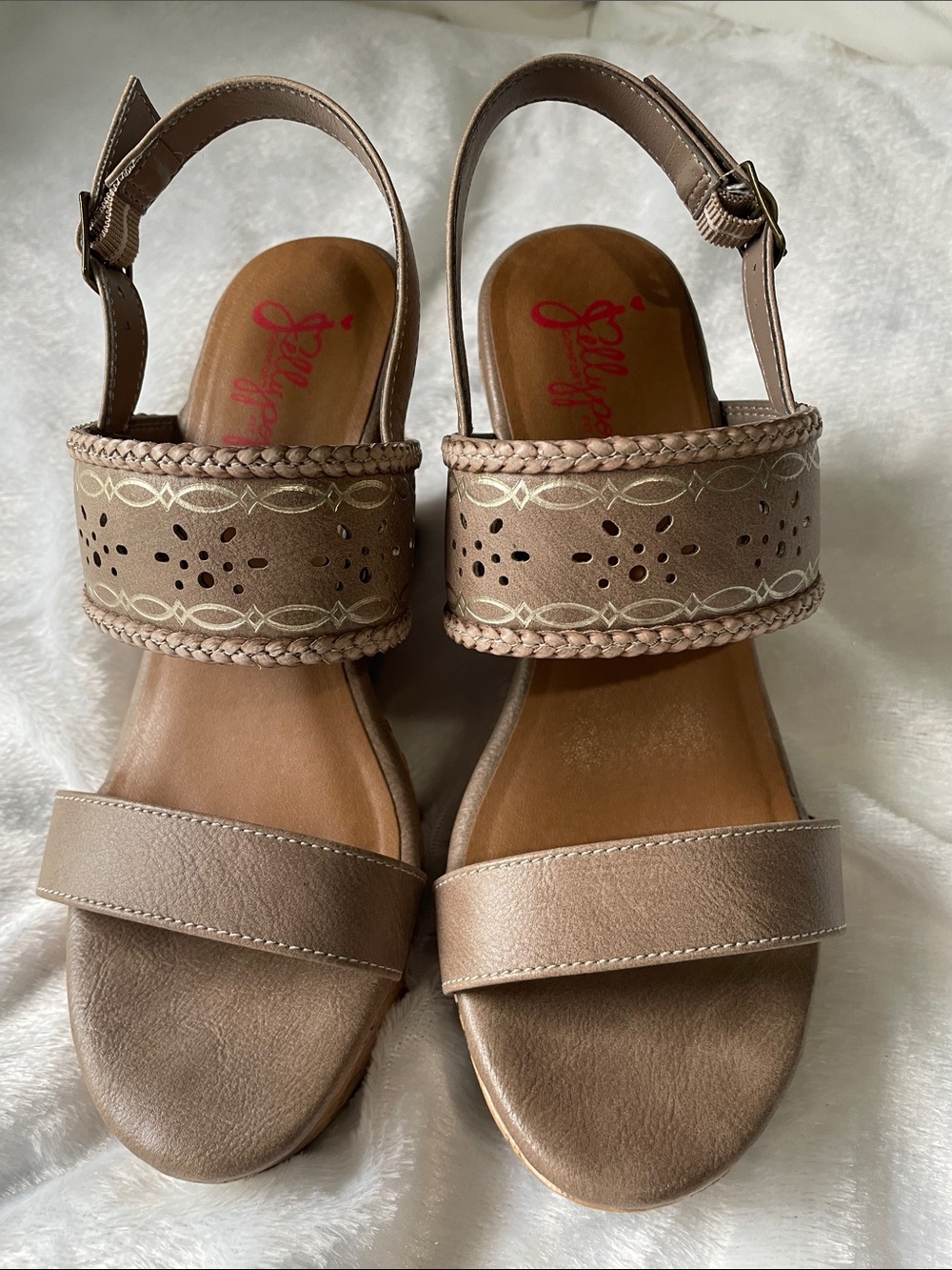 Light brown Wedge Sandals